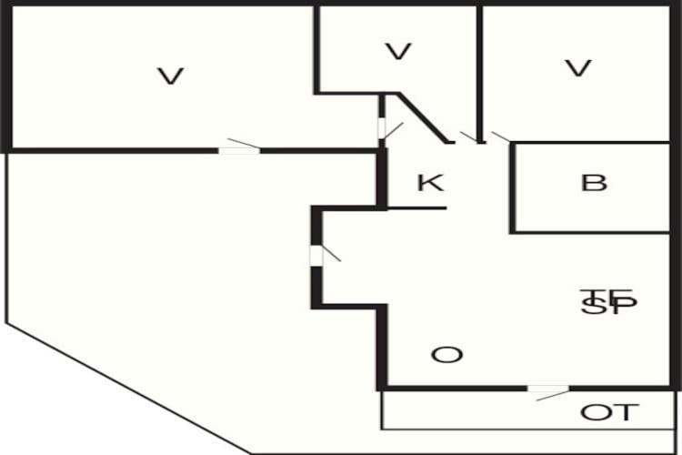 6 Person Holiday Home In Thisted Torsted  外观 照片